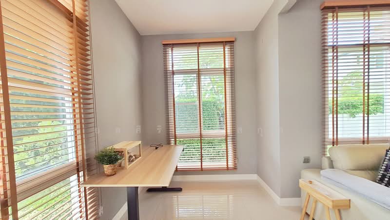 Mantana Westgate, Nonthaburi, Kanchanapisek Road, Bang Rak Pattana, Bang Bua Thong, Nonthaburi, 4 Bedrooms, 185 sqm, Single Detached House For Sale, by ยลศิริ ศรีสกุล, 500278496 - มุมตั้งโต๊ะทำงาน ชั้น1  มัณฑนา เวสต์เกต - DDproperty.com