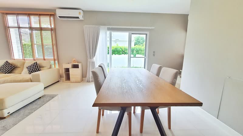 Mantana Westgate, Nonthaburi, Kanchanapisek Road, Bang Rak Pattana, Bang Bua Thong, Nonthaburi, 4 Bedrooms, 185 sqm, Single Detached House For Sale, by ยลศิริ ศรีสกุล, 500278496 - โซนรับประทานอาหาร  มัณฑนา เวสต์เกต - DDproperty.com