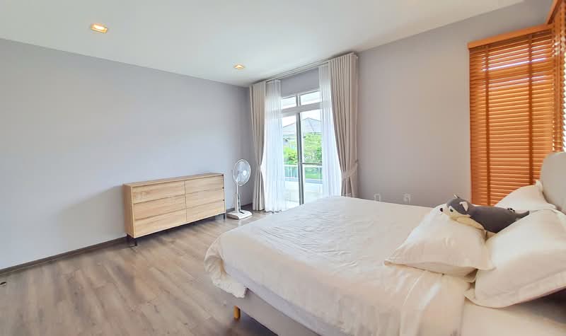 Mantana Westgate, Nonthaburi, Kanchanapisek Road, Bang Rak Pattana, Bang Bua Thong, Nonthaburi, 4 Bedrooms, 185 sqm, Single Detached House For Sale, by ยลศิริ ศรีสกุล, 500278496 - ห้องนอนมาสเตอร์   มัณฑนา เวสต์เกต - DDproperty.com