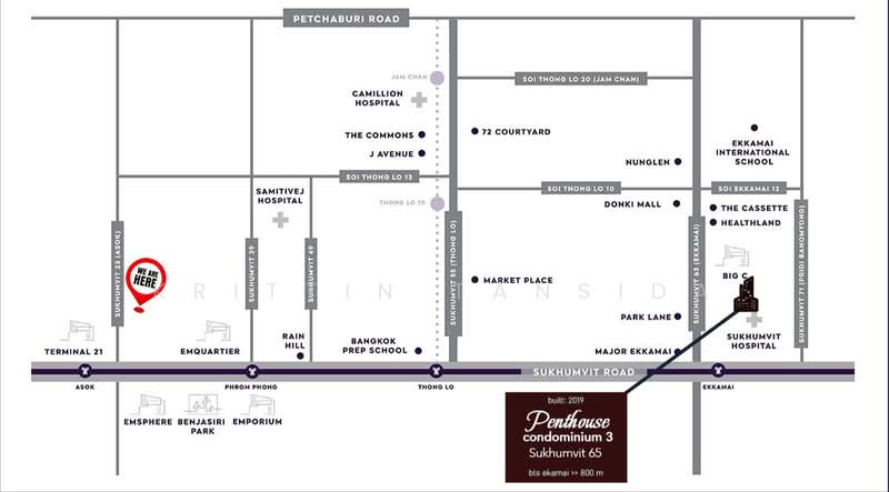 Penthouse Condominium 3 : เพนท์เฮ้าส์ คอนโดมิเนียม 3, กรุงเทพ, สุขุมวิท 65, พระโขนงเหนือ, วัฒนา, กรุงเทพ, 250 ตร.ม., คอนโด ให้เช่า, โดย Krittin Tansida, 500278934 - DDproperty.com