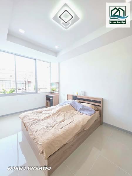 Ratchaphruek Suvarnabhumi-Ladkrabang Village, Bangkok, 397/183 Thanon Chalong Krung, Lam Pla Tiew, Lat Krabang, Bangkok, 3 Bedrooms, 86 sqm, Townhouse For Sale, by วิสุทธินี เฉลิมสินสุวรรณ, 500278949 - DDproperty.com