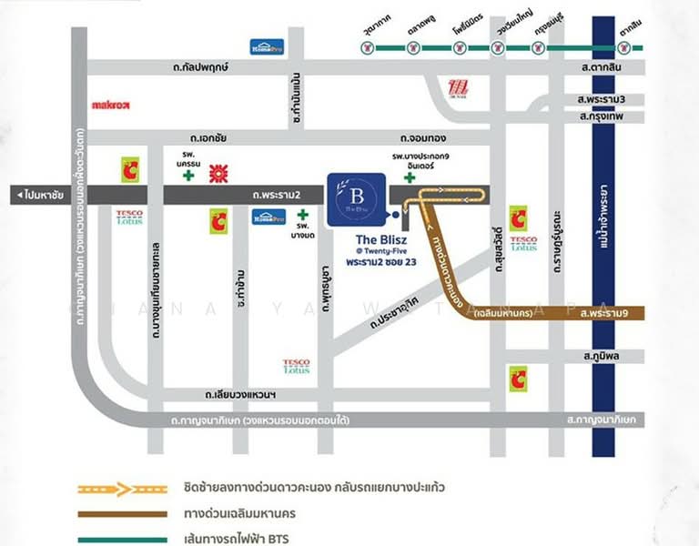 The Blisz @ Twenty-Five : เดอะบลิซ แอท ทเวนตีไฟฟ์, กรุงเทพ, พระราม 2 ซอย 23, บางมด, จอมทอง, กรุงเทพ, 330 ตร.ม., ทาวน์เฮ้าส์ ขาย, โดย Chananya Watanapa, 500279054 - DDproperty.com