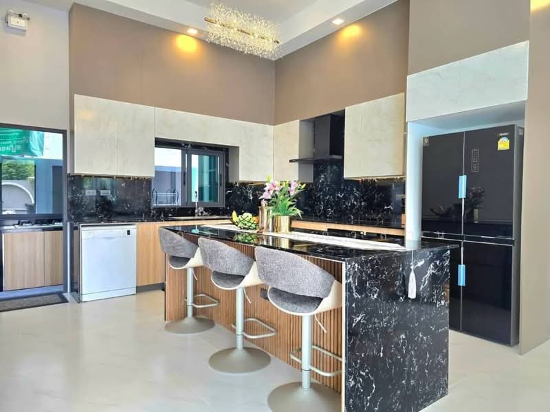 Living 36 At Pong Mabprachan Lake, Chon Buri (Pattaya), Map Prachan Reservoir 3240, Poong, Bang Lamung (Pattaya), Chon Buri (Pattaya), 3 Bedrooms, 204 sqm, Villa For Sale, by วนัชภรณ์ แก้วลาน, 500279066 - DDproperty.com