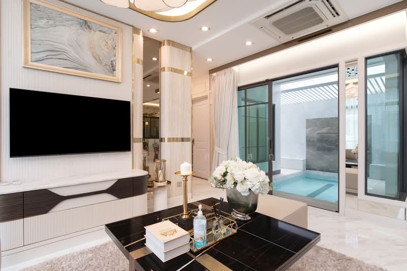 The Grand Vibhavadi 60, กรุงเทพ, Soi Vibhavadi 60, ตลาดบางเขน, หลักสี่, กรุงเทพ, 322 ตร.ม., บ้านเดี่ยว ขาย, โดย ยลศิริ ศรีสกุล, 500279301 - โซนรับแขก The Grand วิภาวดี60 - DDproperty.com