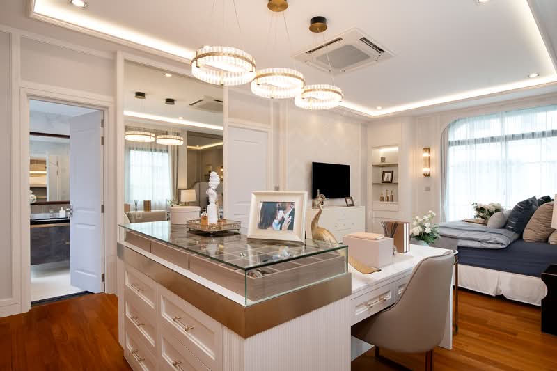 The Grand Vibhavadi 60, Bangkok, Soi Vibhavadi 60, Talat Bang Khen, Lak Si, Bangkok, 4 Bedrooms, 322 sqm, Single Detached House For Sale, by ยลศิริ ศรีสกุล, 500279301 - ห้องนอนมาสเตอร์ The Grand วิภาวดี60  - DDproperty.com