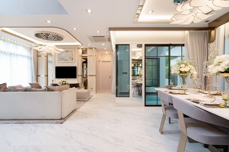 The Grand Vibhavadi 60 : เดอะแกรนด์ วิภาวดี 60, กรุงเทพ, ซอยวิภาวดี 60, ตลาดบางเขน, หลักสี่, กรุงเทพ, 322 ตร.ม., บ้านเดี่ยว ขาย, โดย ยลศิริ ศรีสกุล, 500279301 - Living room The Grand วิภาวดี60  - DDproperty.com