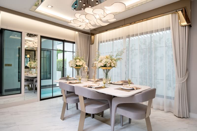 The Grand Vibhavadi 60 : เดอะแกรนด์ วิภาวดี 60, กรุงเทพ, ซอยวิภาวดี 60, ตลาดบางเขน, หลักสี่, กรุงเทพ, 322 ตร.ม., บ้านเดี่ยว ขาย, โดย ยลศิริ ศรีสกุล, 500279301 - โซนรับประทานอาหาร The Grand วิภาวดี60  - DDproperty.com