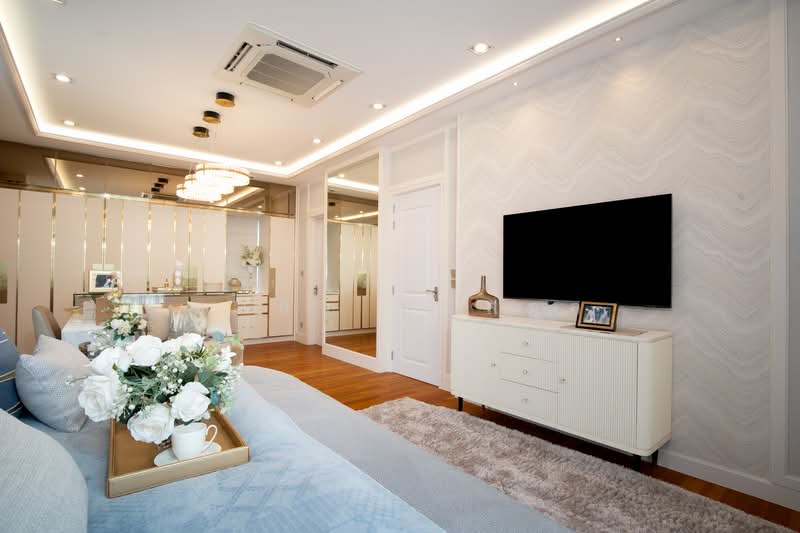 The Grand Vibhavadi 60 : เดอะแกรนด์ วิภาวดี 60, กรุงเทพ, ซอยวิภาวดี 60, ตลาดบางเขน, หลักสี่, กรุงเทพ, 322 ตร.ม., บ้านเดี่ยว ขาย, โดย ยลศิริ ศรีสกุล, 500279301 - ห้องนอนมาสเตอร์ The Grand วิภาวดี60  - DDproperty.com