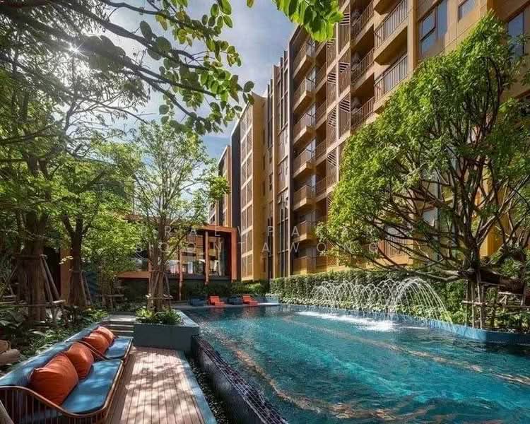 The Base Sukhumvit 50, Bangkok, Soi Roem Charoen 1, Sukhumvit 50 Road, Phra Kanong, Khlong Toei, Bangkok, 1 Bedroom, 26 sqm, Condo For Rent, by Praewpakar Soontawong, 500279336 - DDproperty.com