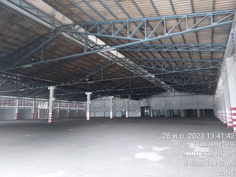 Warehouse and Office Space for Rent, Khlong Tamru, 7 Rai 3 Ngan 22 Sq.Wah (10,715 sq.m.), Chon Buri (Pattaya), Khlong Tamru, Muang Chon Buri, Chon Buri (Pattaya), , 10,715 sqm, Warehouse/Factory For Rent, by Tida phanthonglarptawee, 500279376 - DDproperty.com