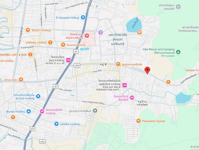 Commercial building 4 story on Punnakun Road, Hat Yai, Songkhla, Songkhla, ปุณณกัณฑ์, Kho Hong, Hat Yai, Songkhla, , 382 sqm, Shophouse For Sale, by Sirithong Saetang, 500279573 - DDproperty.com