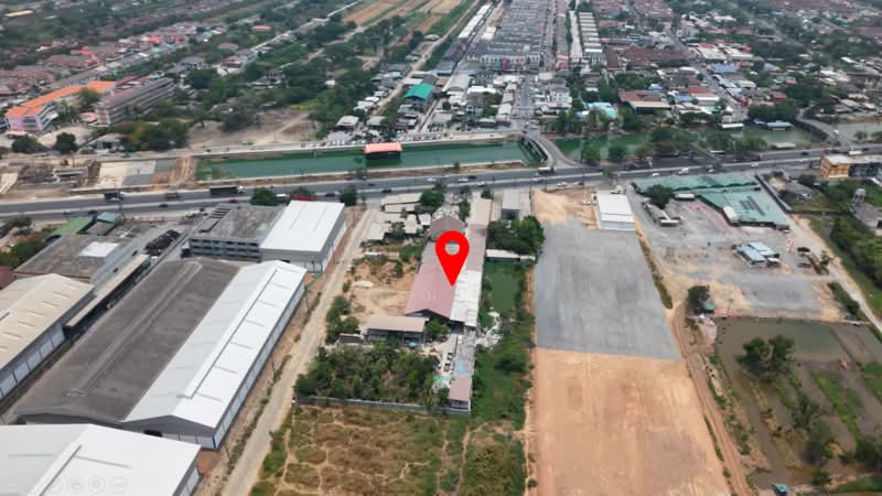 Double road frontage! Prime location! Land with structures for sale — over 3 Rai, near RMUTT, Pathum Thani, Lam Phak Kut, Thanyaburi, Pathum Thani, , 5,416 sqm, Land For Sale, by คุณจี, 500279756 - DDproperty.com