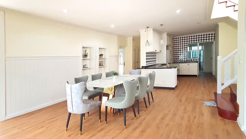 Q House Avenue Ratchaphruek-Rama 5, Nonthaburi, Nakhon In Road, Bang Khu Wiang, Bang Kruai, Nonthaburi, 3 Bedrooms, 389 sqm, Single Detached House For Sale, by ยลศิริ ศรีสกุล, 500279764 - โซนทานอาหาร Q House Avenue พระราม5  - DDproperty.com