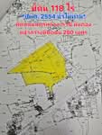 ขาย : ที่ดินเปล่า 118ไร่ หน้ากว้างติดถนน 280 เมตร ติดถนนนครหลวง-ภาชี หินกอง **ปีพ.ศ 2554 น้ำไม่ท่วม*, พระนครศรีอยุธยา