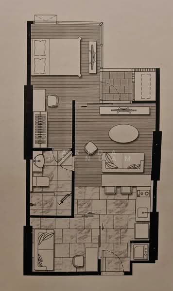 ASHTON Asoke-Rama 9, Bangkok, 469 Asoke-Dindaeng Road, Din Daeng, Din Daeng, Bangkok, 2 Bedrooms, 47 sqm, Condo For Rent, by Farida Phetnuam, 500280455 - DDproperty.com