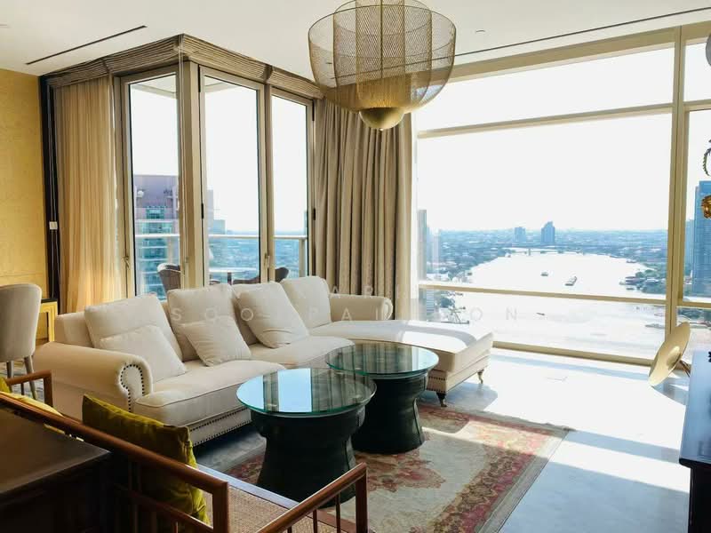 Four Seasons Private Residences, Bangkok, 300 Charoen Krung Road, Yan Nawa, Sathon, Bangkok, 3 Bedrooms, 250 sqm, Condo For Rent, by Nakarin  Sookpaiboon, 500280786 - DDproperty.com
