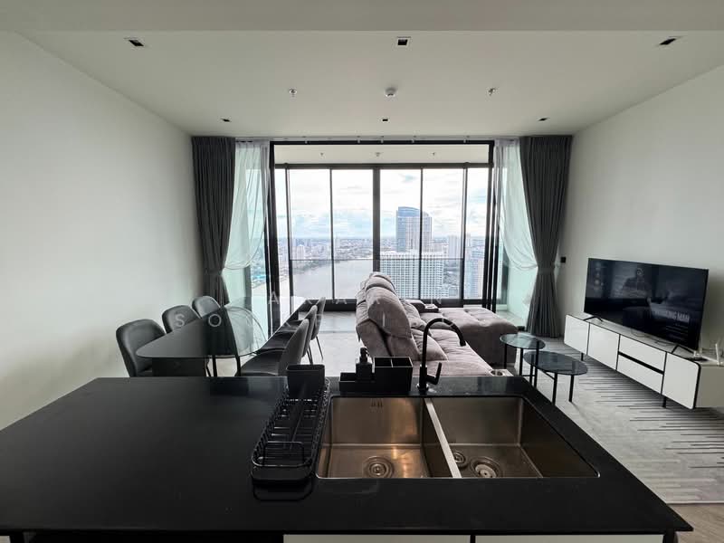 Chapter Charoennakhon–Riverside, Bangkok, Charoennakorn Road, Bang Lam Phu Lang, Khlong San, Bangkok, 2 Bedrooms, 78 sqm, Condo For Rent, by Nakarin  Sookpaiboon, 500280827 - DDproperty.com