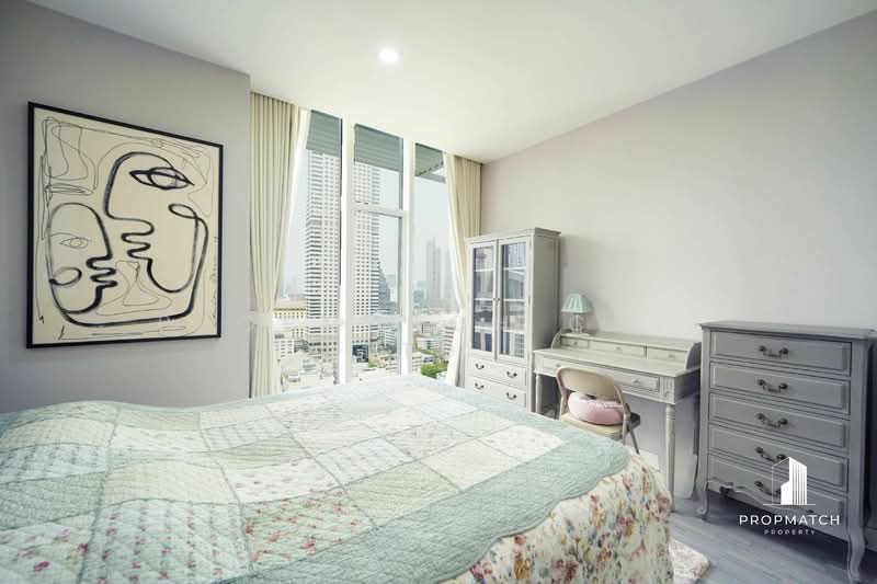 The Room Sathorn, Bangkok, 78 Pan Road, Silom, Bang Rak, Bangkok, 1 Bedroom, 47 sqm, Condo For Rent, by PROPMATCH CO., LTD., 500281102 - DDproperty.com