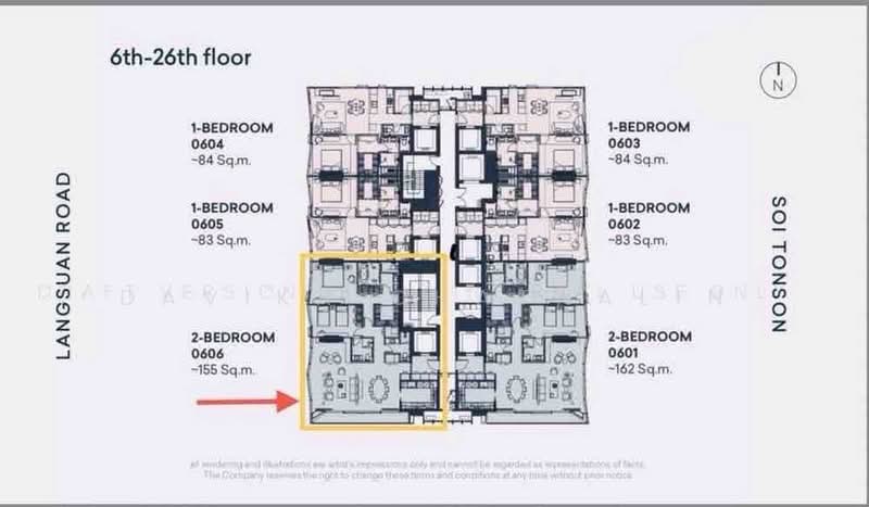 Scope Langsuan, Bangkok, Soi Lang Suan, Lumphini, Pathum Wan, Bangkok, 1 Bedroom, 157 sqm, Condo For Rent, by Davika Chatnalin, 500281538 - DDproperty.com