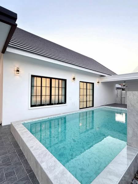 บ้านเดี่ยวชั้นเดียวพร้อมสระว่ายน้ำ สยามคันทรีคลับ หนองปรือ, ชลบุรี, หนองปรือ, บางละมุง, ชลบุรี, 328 ตร.ม., วิลล่า ขาย, โดย Arissara Kamonrit, 500281661 - DDproperty.com