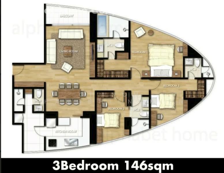 Millennium Residence : มิลเลนเนียม เรสซิเดนซ์, กรุงเทพ, ซอยสุขุมวิท 20 ถนนสุขุมวิท แขวงคลองเตยเหนือ เขตวัฒนา กรุงเทพมหานคร, คลองเตย, กรุงเทพ, 146 ตร.ม., คอนโด ให้เช่า, โดย Chanon Phangchienghien, 500282124 - DDproperty.com