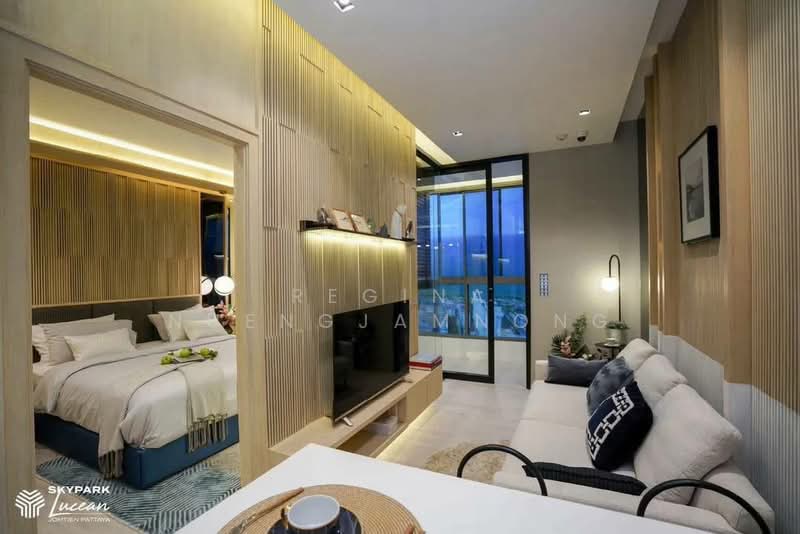 SKYPARK Lucean Jomtien Pattaya : สกายพาร์ค ลูเชี่ยน จอมเทียน พัทยา, ชลบุรี, 66 ม.12, หนองปรือ, บางละมุง, ชลบุรี, 42 ตร.ม., คอนโด ขาย, โดย Regina Nuengjamnong, 500282324 - DDproperty.com