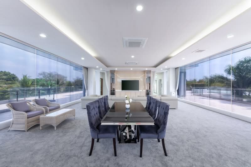ขายบ้านหรูพร้อมที่ดิน 7.28 ไร่ ติดสนามกอล์ฟเมืองเอก ปทุมธานี ใกล้ ม.รังสิต และสนามบินดอนเมือง, ปทุมธานี, หลักหก, เมืองปทุมธานี, ปทุมธานี, 2,000 ตร.ม., บ้านเดี่ยว ขาย, โดย คุณณัชชา ธิติศักดิ์, 500282472 - DDproperty.com