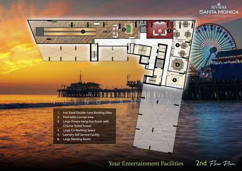 The Riviera Santa Monica : ซานต้า โมนิก้า, ชลบุรี, หนองปรือ, บางละมุง, ชลบุรี, 30 ตร.ม., คอนโด ขาย, โดย Regina Nuengjamnong, 500282493 - DDproperty.com