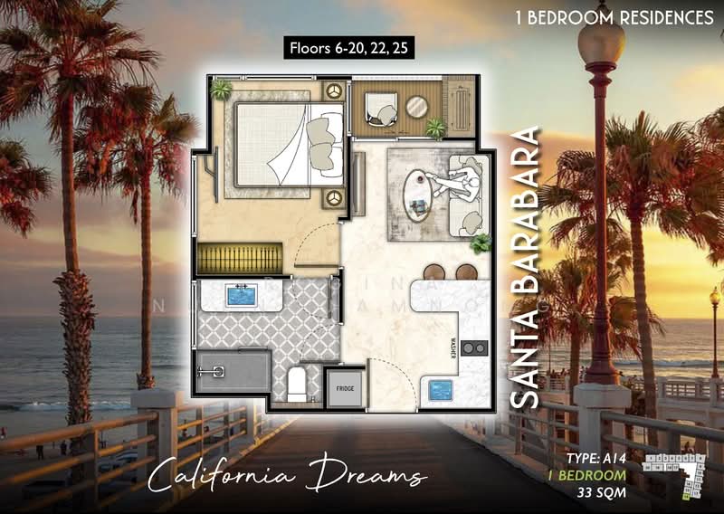 The Riviera Santa Monica, Chon Buri (Pattaya), Nong Pru, Bang Lamung (Pattaya), Chon Buri (Pattaya), 1 Bedroom, 30 sqm, Condo For Sale, by Regina Nuengjamnong, 500282493 - DDproperty.com