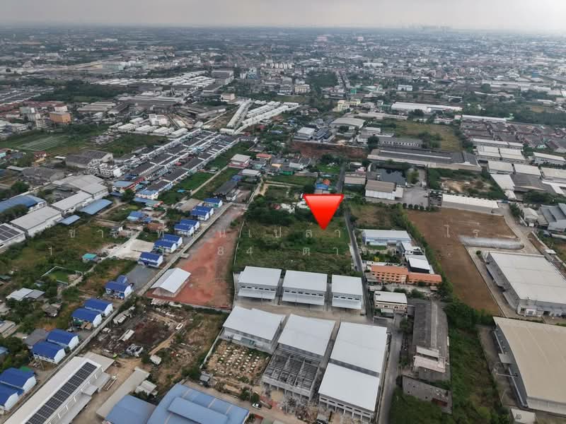 For Sale - Land for sale 2 rai 1 ngan 84 sq.w (984 sq.w) in Soi Petchkasem 120, purple zoning,, Samut Sakhon
