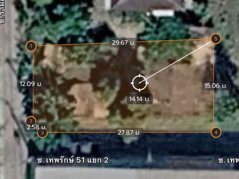 ขายที่ดินบางเขน 106 ตารางวา, กรุงเทพ, เทพารักษ์ ซอย51, อนุสาวรีย์, บางเขน, กรุงเทพ, 424 ตร.ม., ที่ดิน ขาย, โดย พงศ์สุธี เหลืองเสรี, 500283189 - DDproperty.com