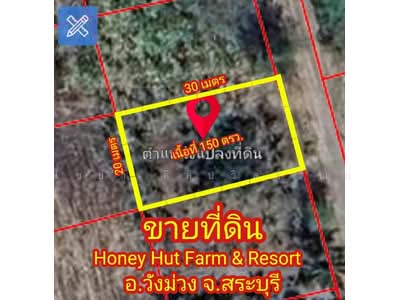 ขาย - ขายที่ดิน Honey Hut Farm Resort สระบุรี, สระบุรี