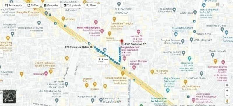 LAVIQ Sukhumvit 57, Bangkok, Soi Sukhumvit 57, Sukhumvit Road, Khlong Tan Nua, Watthana, Bangkok, 2 Bedrooms, 98 sqm, Condo For Rent, by Phoom Imruangsri, 500283369 - DDproperty.com