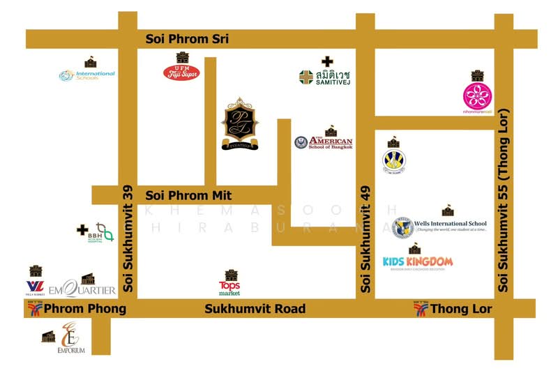 Piyathip Place, Bangkok, 24 Soi Prommitr, Khlong Tan Nua, Watthana, Bangkok, 4 Bedrooms, 375 sqm, Apartment For Rent, by Khemasooch Chiraburanan, 500284222 - DDproperty.com