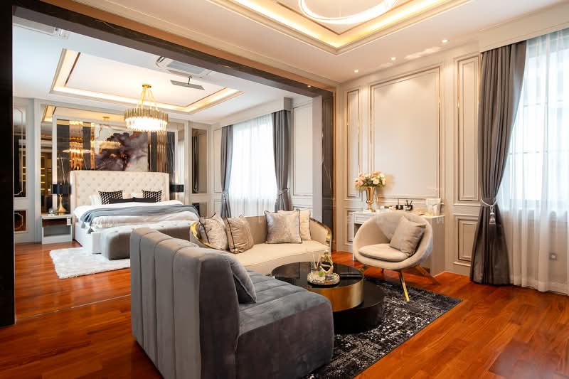 The Grand Pinklao : เดอะ แกรนด์ ปิ่นเกล้า, กรุงเทพ, 594 ถนน บรมราชชนนี, ศาลาธรรมสพน์, ทวีวัฒนา, กรุงเทพ, 671 ตร.ม., บ้านเดี่ยว ขาย, โดย ณัฐคม เกิดอนันต์, 500284266 - ห้องนอนมาสเตอร์ The Grand ปิ่นเกล้า - DDproperty.com