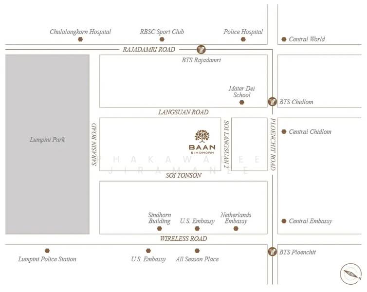 Baan Sindhorn, Bangkok, 89 Soi Langsuan, Langsuan Road, Lumphini, Pathum Wan, Bangkok, 2 Bedrooms, 126 sqm, Condo For Sale, by Phakawadee Jiramanee, 500284546 - DDproperty.com