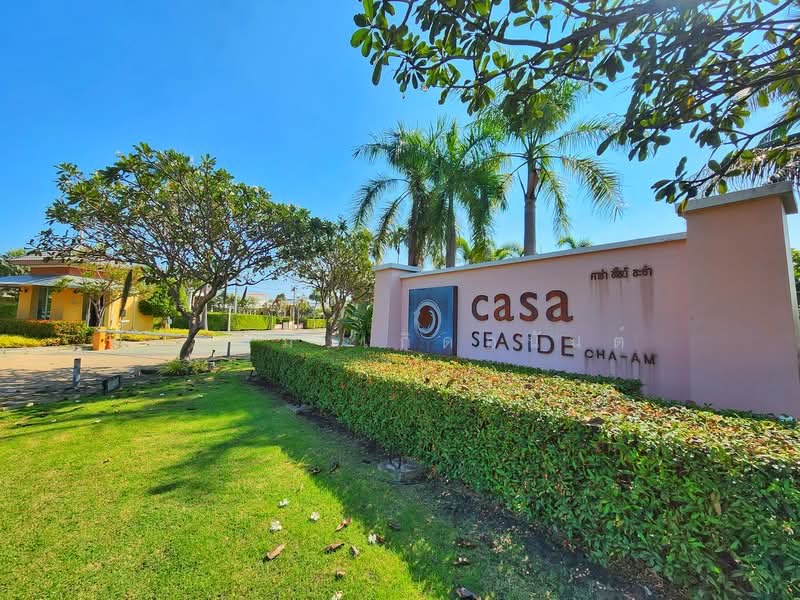 Casa Seaside Cha-Am, Phetchaburi, 819 Phetkasem Road (Bo Khaem), Cha-am, Cha-Am, Phetchaburi, 2 Bedrooms, 102 sqm, Single Detached House For Sale, by ณัฐคม เกิดอนันต์, 500284750 - ทางเข้า Casa Seaside ชะอำ - DDproperty.com