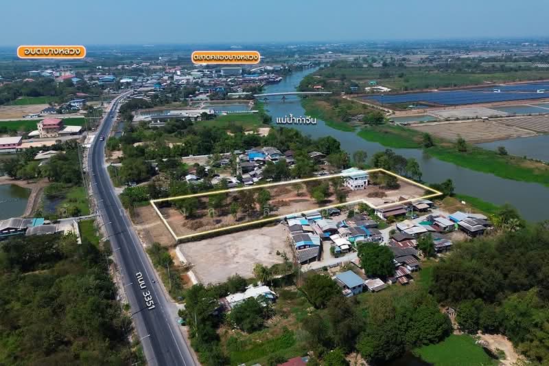 ที่ดินติดแม่น้ำท่าจีน ติดถนน 3351 บางเลน นครปฐม, Nakhon Pathom, 3351, Bang Len, Nakhon Pathom, , 10,056 sqm, Land For Sale, by ชัยณรงค์ ลิ้มอารีย์สุข, 500285003 - DDproperty.com