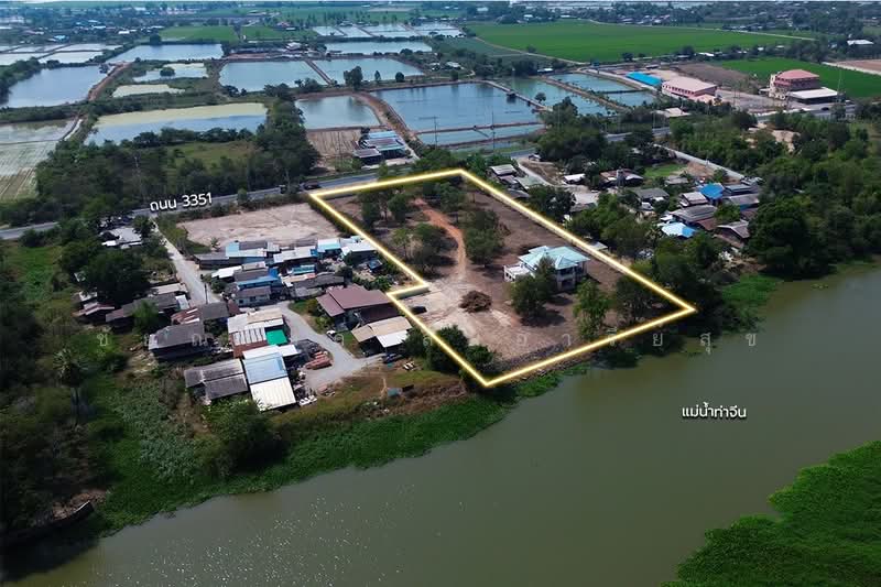 ที่ดินติดแม่น้ำท่าจีน ติดถนน 3351 บางเลน นครปฐม, Nakhon Pathom, 3351, Bang Len, Nakhon Pathom, , 10,056 sqm, Land For Sale, by ชัยณรงค์ ลิ้มอารีย์สุข, 500285003 - DDproperty.com