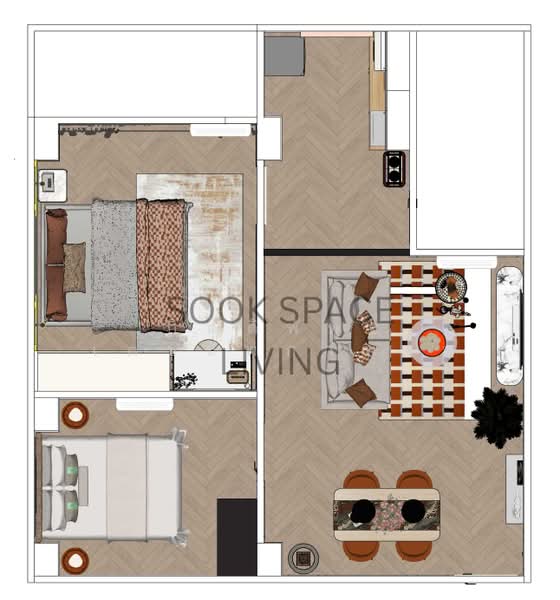Grand Park Town, Bangkok, Prachautid, Wang Thonglang, Wang Thonglang, Bangkok, 2 Bedrooms, 62 sqm, Condo For Sale, by กิตติพัทธ์ เตชะพกาพงษ์, 500285358 - DDproperty.com