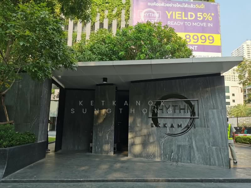Rhythm Ekkamai, Bangkok, 11 Soi Sukhumvit 63, Khlongtoei Nua, Watthana, Bangkok, 2 Bedrooms, 70 sqm, Condo For Rent, by Ketkanok Sungthong, 500286167 - DDproperty.com