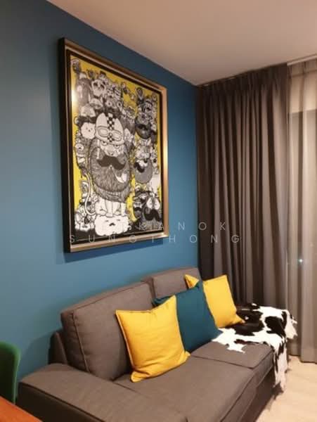 Rhythm Asoke 2, Bangkok, Soi Lertkaew 1 Asoke-Din Daeng Road, Bang Kapi, Huai Khwang, Bangkok, 1 Bedroom, 30 sqm, Condo For Rent, by Ketkanok Sungthong, 500286189 - DDproperty.com