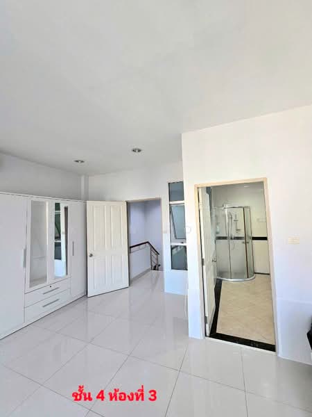 For rent: 3-storey home office, suitable for company registration, near BTS Si La Salle (SPSSR204), Samut Prakan, ซอยศรีด่าน 24, Samrong Nua, Muang Samut Prakarn, Samut Prakan, 3 Bedrooms, 350 sqm, Townhouse For Rent, by Khun Poon, 500286770 - DDproperty.com
