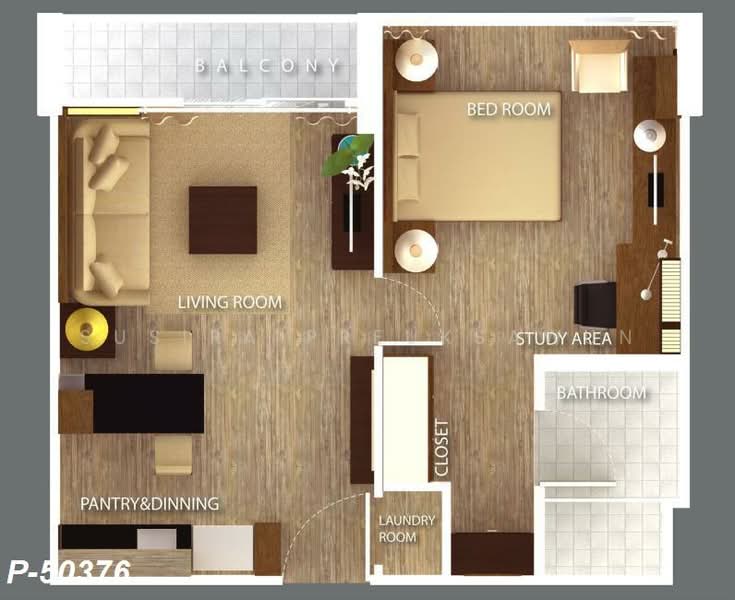 HIVE Taksin, Bangkok, 18 1 Soi, Khlong Ton Sai, Khlong San, Bangkok, 1 Bedroom, 49 sqm, Condo For Rent, by Susira Prueksawun, 500287001 - DDproperty.com
