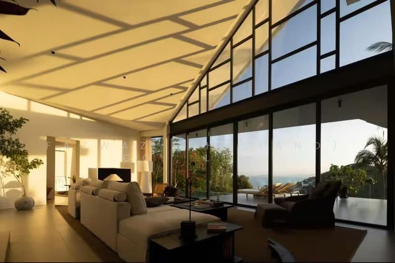 ให้เช่า - พูลวิลล่าหรู 5 ห้องนอน เกาะสมุย พร้อม Rooftop Lounge และสระน้ำเกลือส่วนตัว, สุราษฎร์ธานี