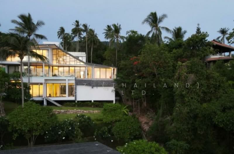 For Rent - Luxury 5BR Modern Pool Villa in Koh Samui with Rooftop Lounge and Saltwater Pool, Surat Thani