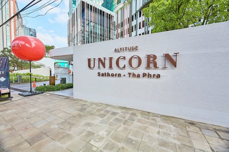 Altitude Unicorn Sathorn-Tha Phra : อัลติจูด ยูนิคอร์น สาทร-ท่าพระ, กรุงเทพ, ถนนราชพฤกษ์, ตลาดพลู, ธนบุรี, กรุงเทพ, 39 ตร.ม., คอนโด ให้เช่า, โดย Suchira Teshasamphan, 500287917 - DDproperty.com