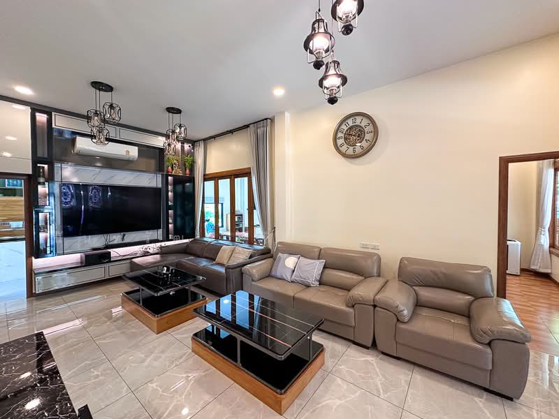 Modern Single-Story House with Expansive Garden in Mae Wang for Sale, Chiang Mai, Ban Kad, Mae Wang, Chiang Mai, 3 Bedrooms, 210 sqm, Single Detached House For Sale, by Nunthawat Hiranputtipat, 500288187 - DDproperty.com
