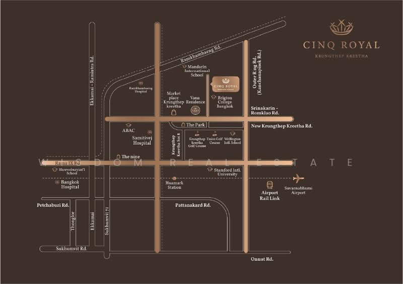 CINQ ROYAL Krungthep Kreetha, Bangkok, Pracharuamjai Road, Saphan Sung, Bangkok, 5 Bedrooms, 705 sqm, Single Detached House For Sale, by Wisdom Real Estate, 500288205 - DDproperty.com