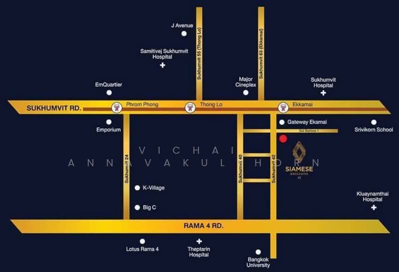 Siamese Exclusive 42, Bangkok, 19 Sukhumvit 42, Khlong Toei, Khlong Toei, Bangkok, 2 Bedrooms, 74 sqm, Condo For Rent, by Vichai  Annavakulthorn, 500288785 - DDproperty.com